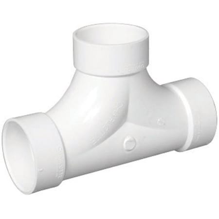 Charlotte Pipe And Foundry Charlotte Pipe & Foundry PVC004480800HA Two-Way Cleanout Tee; 4 in. Hxhxh 4063681